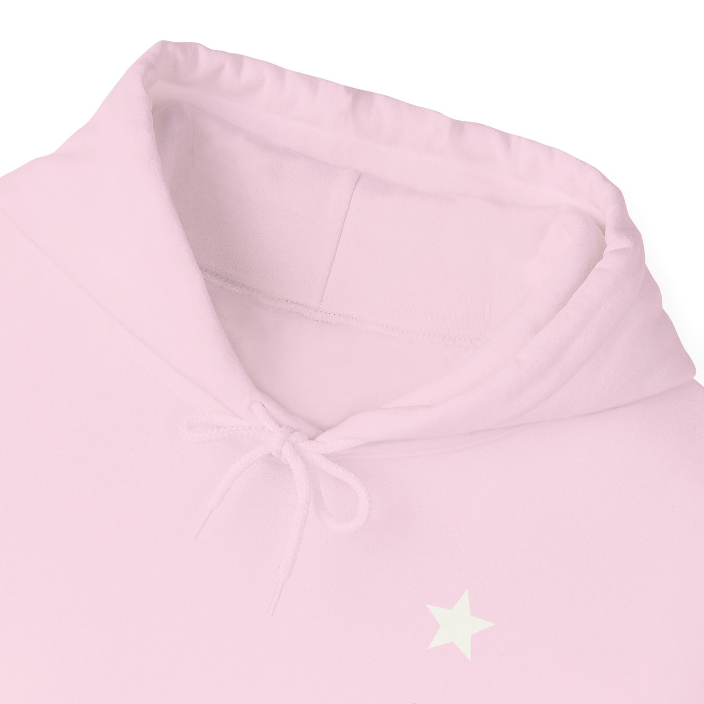 Star Print Hooded Sweatshirt