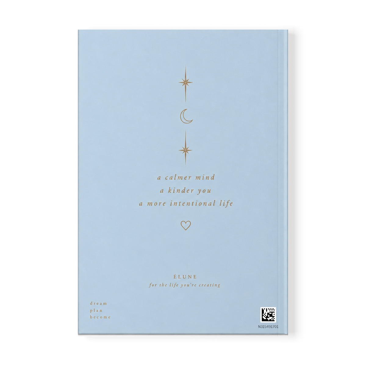 Manifest A Life You Love Notebook — A5 Guided Journal for Intention & Mindfulness