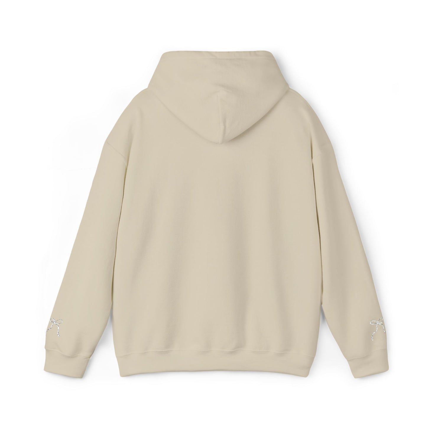 Minimal Ribbon “Calm mind” Cozy Hoodie