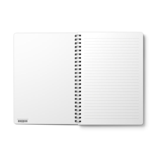 Time To Begin A5 Wirobound Notebook — Lined Softcover Journal for New Beginnings