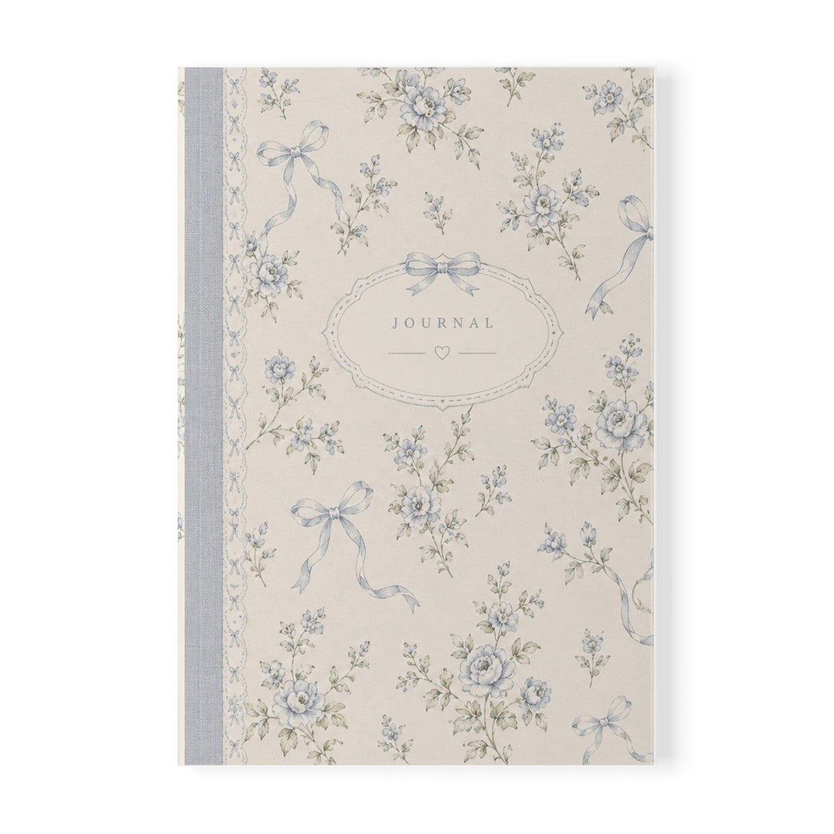 A5 Floral Journal Notebook — "Same Girl, Bigger Dreams, Brighter Days" Softcover