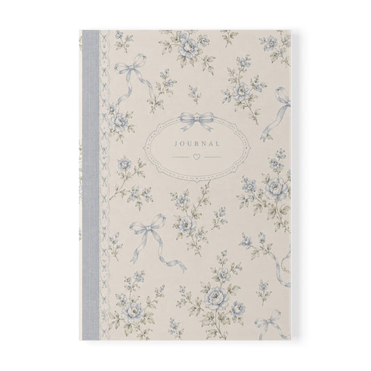 A5 Floral Journal Notebook — "Same Girl, Bigger Dreams, Brighter Days" Softcover