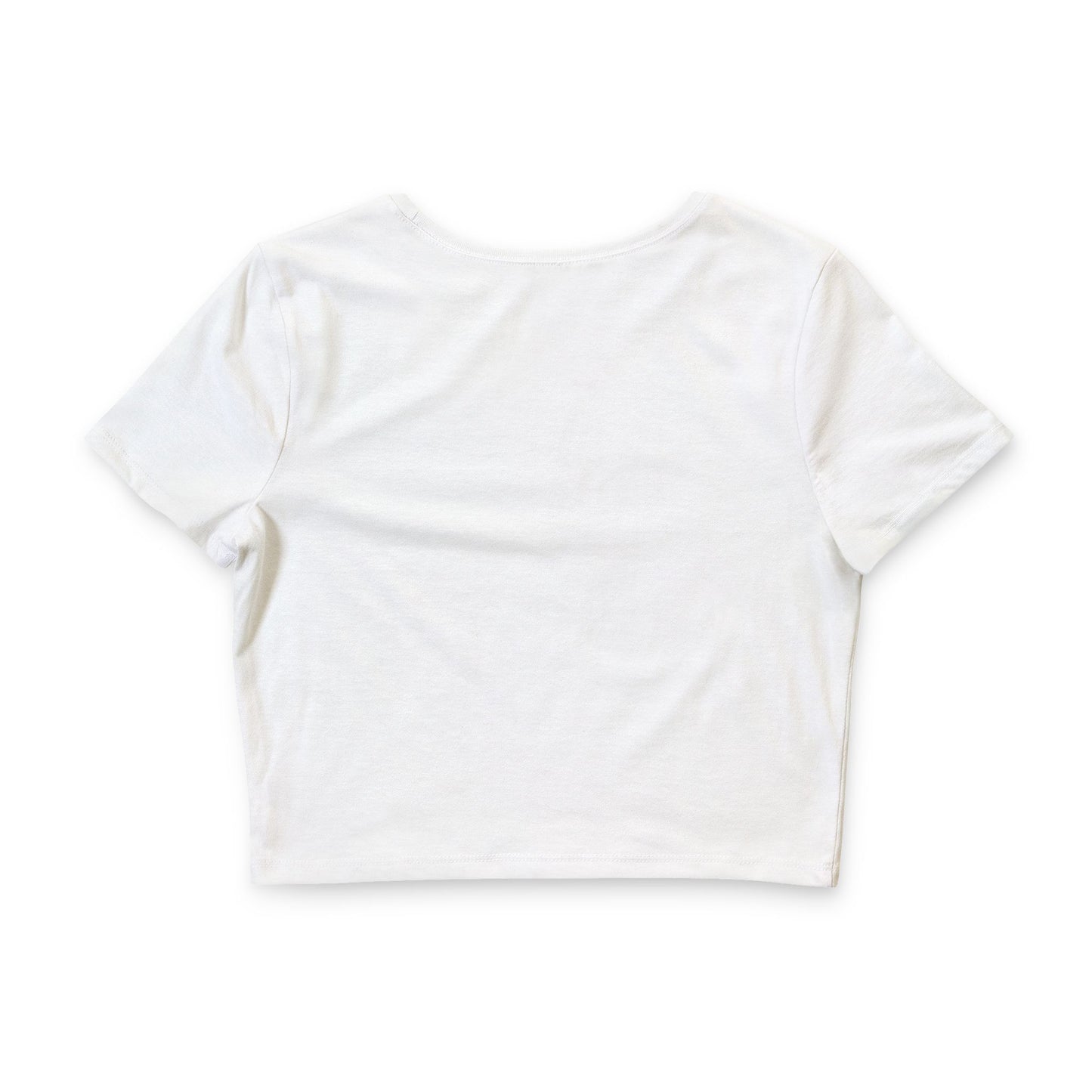 Blue Disco Mirrorball Crop Tee