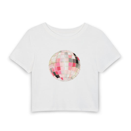 Disco Ball Women's Baby Tee