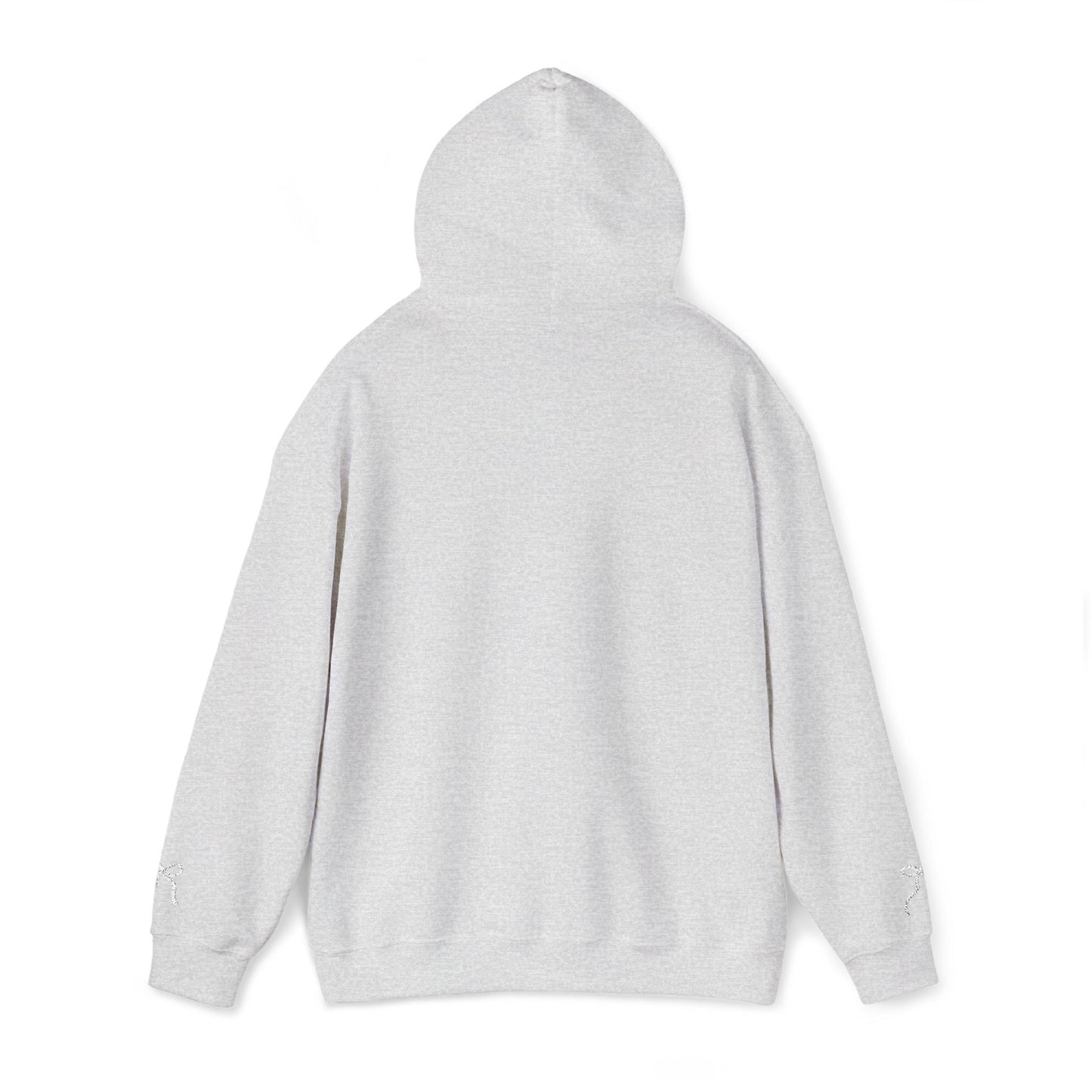 Minimal Ribbon “Calm mind” Cozy Hoodie