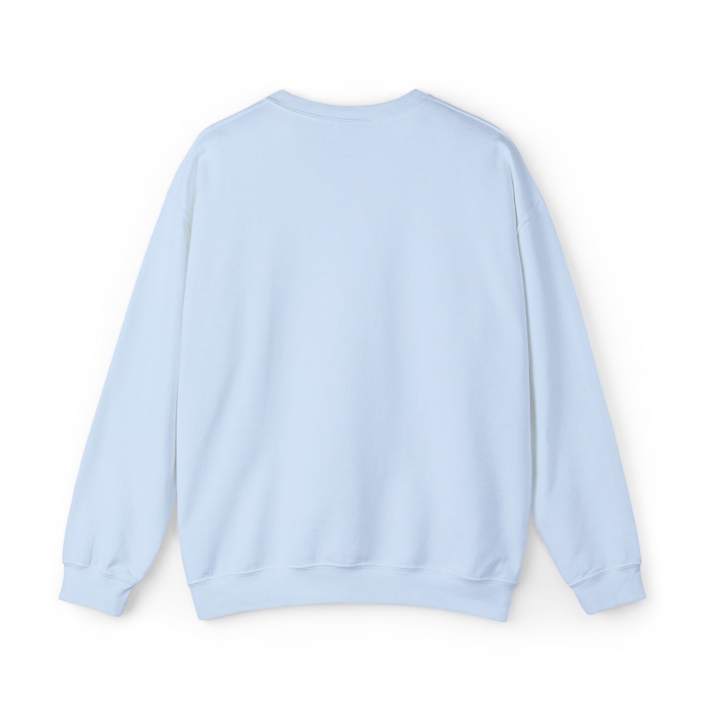 Crewneck Sweatshirt • Small Blue Ribbon Graphic