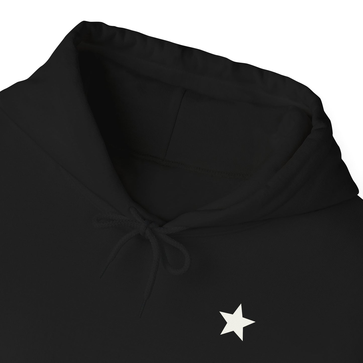 Star Print Hooded Sweatshirt