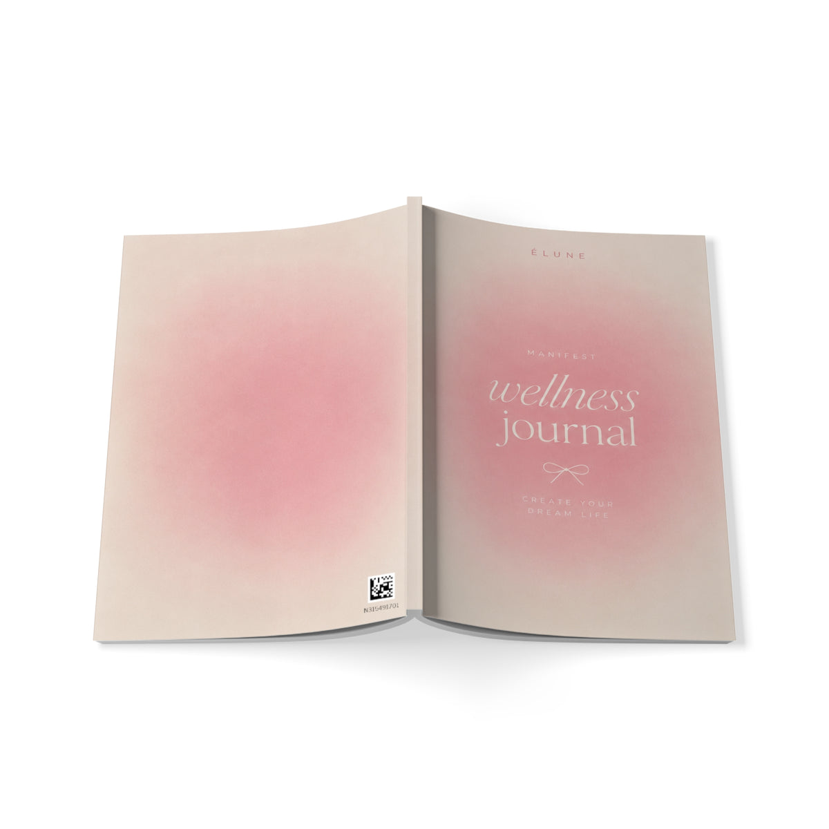 Wellness Journal Softcover Notebook — A5 Pastel Self-Care Planner