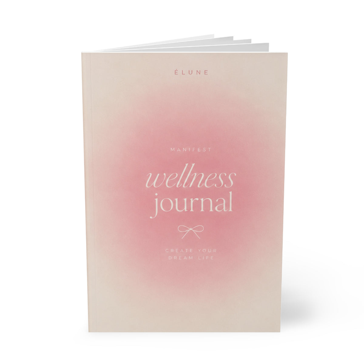 Wellness Journal Softcover Notebook — A5 Pastel Self-Care Planner