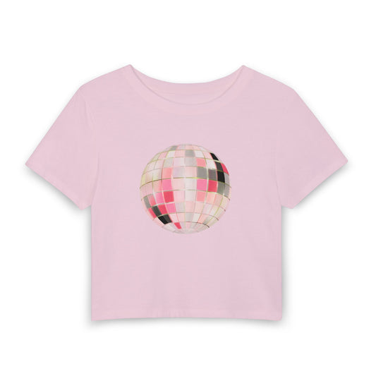 Disco Ball Women's Baby Tee