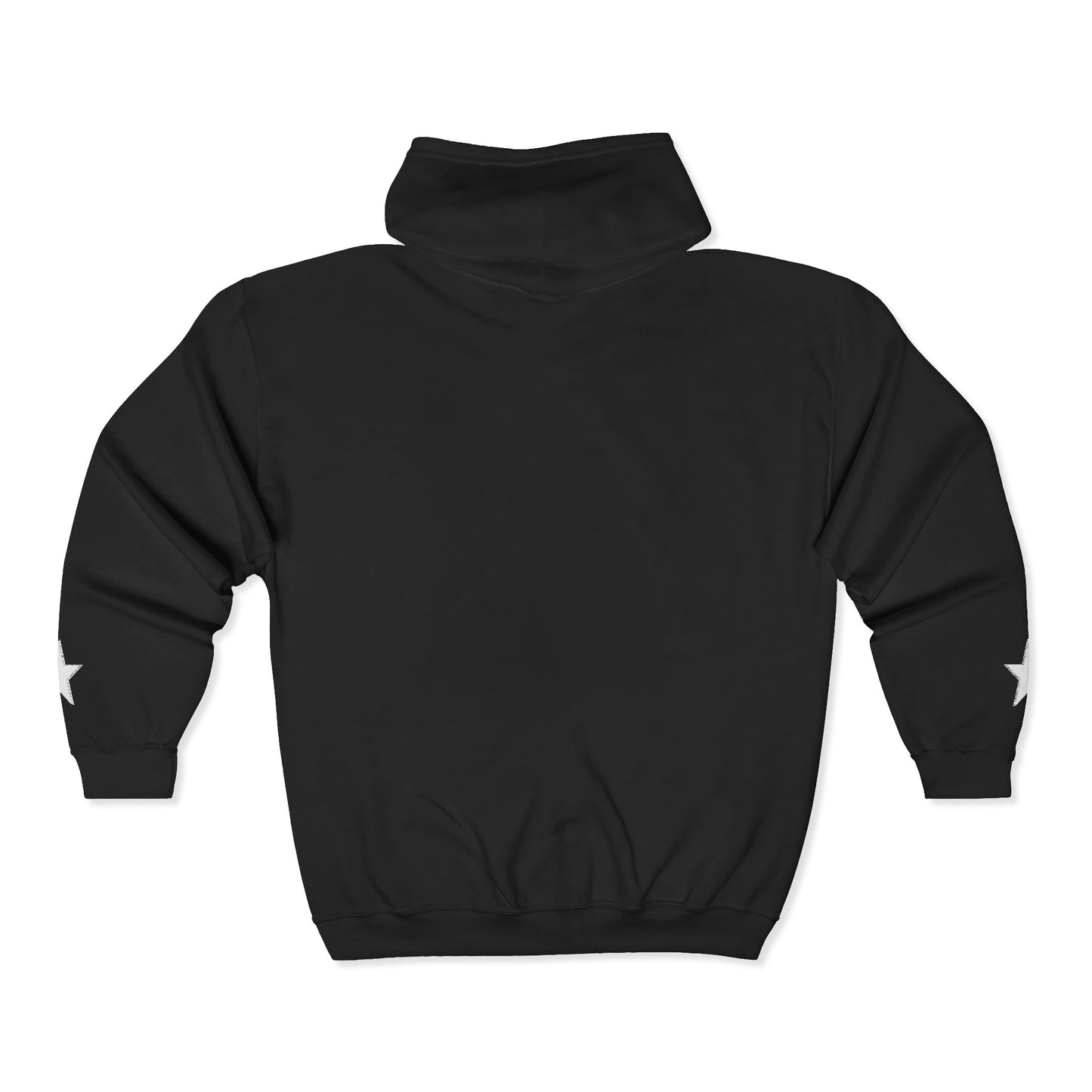 Black Star Zip Hoddie