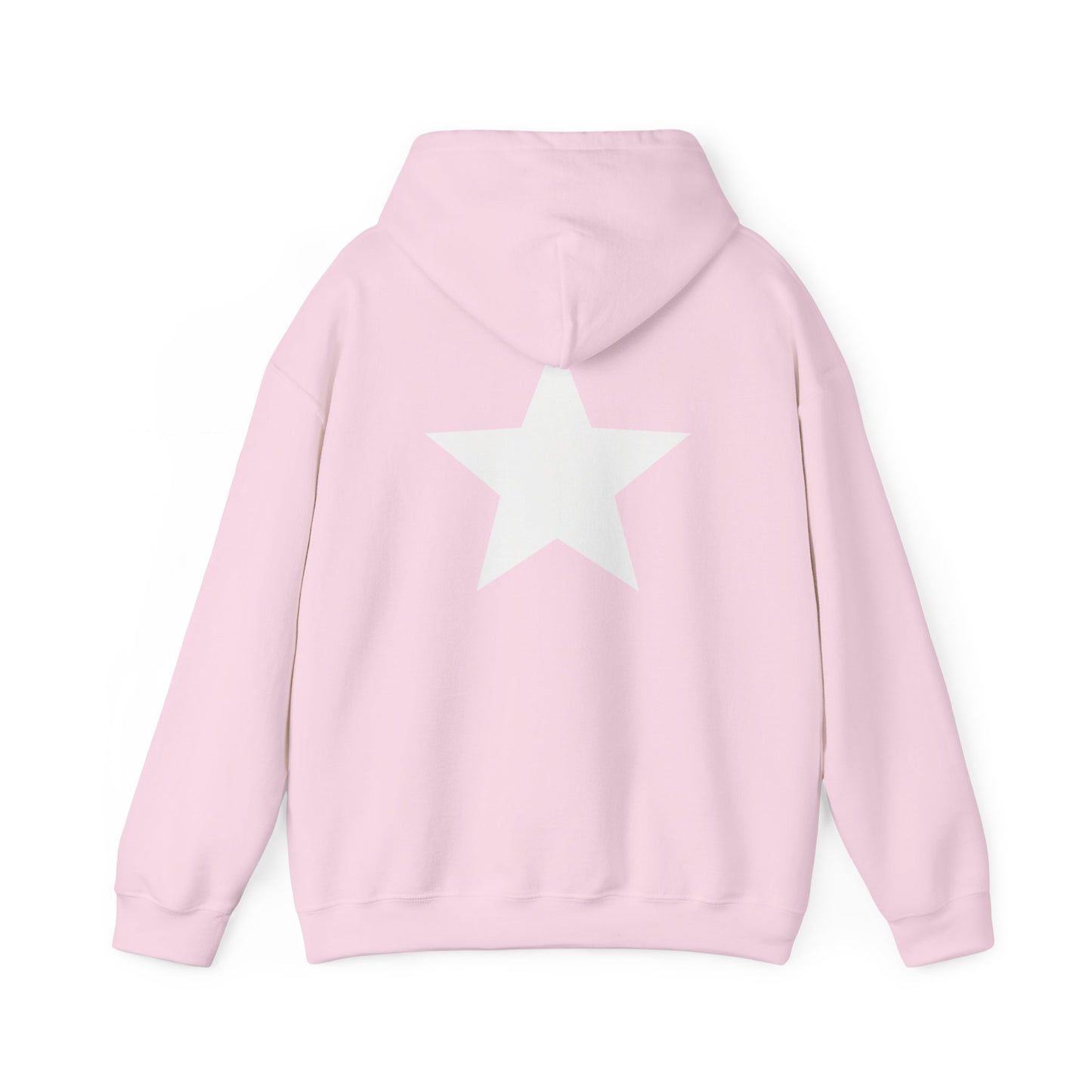 Star Print Hooded Sweatshirt