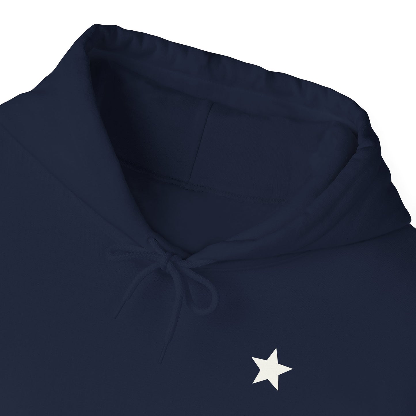 Star Print Hooded Sweatshirt