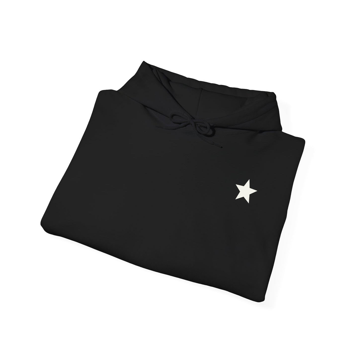 Star Print Hooded Sweatshirt