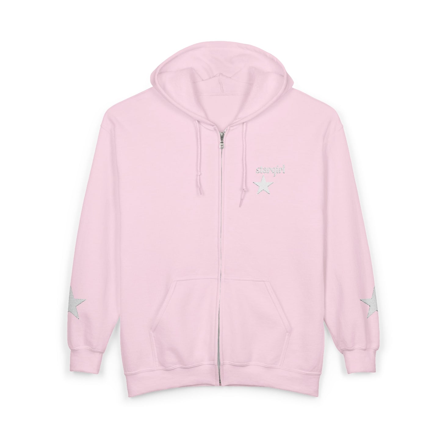 Black Star Zip Hoddie