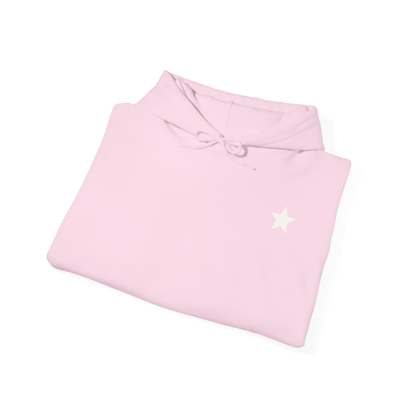 Star Print Hooded Sweatshirt