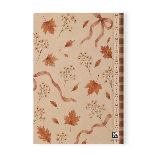Autumn Leaves Journal — A5 Softcover Notebook